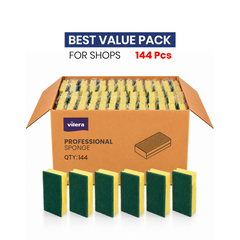 Vilera — Professional Sponge 144PCS | Heavy-Duty Kitchen & Cleaning Sponges