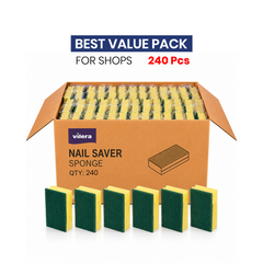 Vilera — Nailsaver Sponge CTN 240PCS | High-Quality Cleaning Sponges