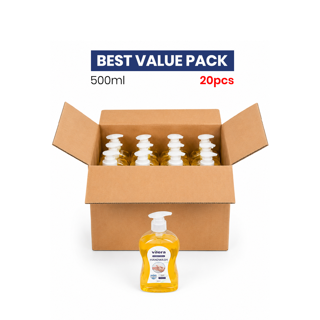 Vilera — Handwash 500ml CTN 20PCS | Liquid Hand Wash for Daily Hygiene