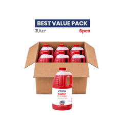 Vilera — Sweep Cleaner 3 Litre CTN 6PCS | Bulk Floor & Surface Cleaning Solution